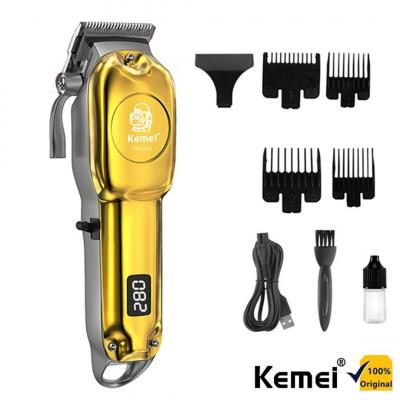 KEMEI Tondeuse à Cheveux  Rechargeable pour Homme, Kit de Toilettage et Coupe de Barbe KM2628