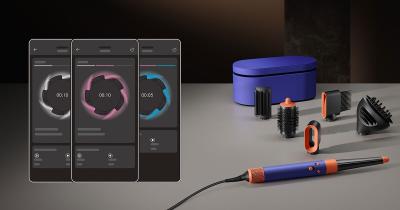 sèche-cheveux et multi-styler DYSON Airwrap ID Straight+Wavy - Bluetooth -1300W- 5 accessoires