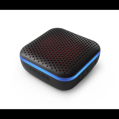 Enceinte Bluetooth philips - TAS2505B/00 - Lumieres LED - Microphone Integre - Etanche IPX7