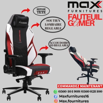 FAUTEUIL GAMER - IMPORTATION - MODERNE - ERGONOMIQUE - MX-GAMER