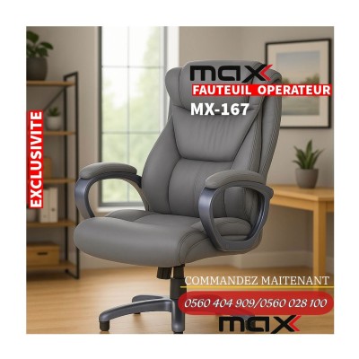 FAUTEUIL OPÉRATEUR - IMPORTATION - MODERNE - ERGONOMIQUE - MX-167