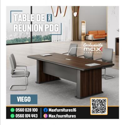 TABLE DE RÉUNION PDG - VIP - IMPORTATION - VIEGO - 2,40M - 4,20M