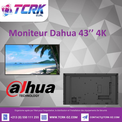 securite-surveillance-moniteur-dahua-43-4k-gue-de-constantine-alger-algerie