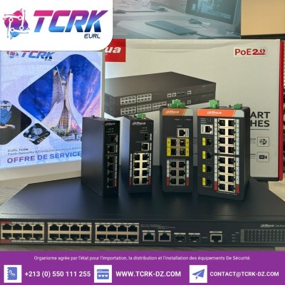 Switch Dahua 04-06-08-16-24 port