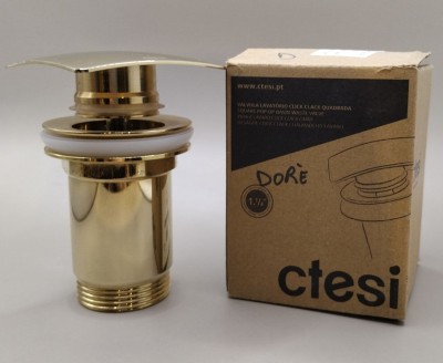 BONDE LAVABO POUSSOIR