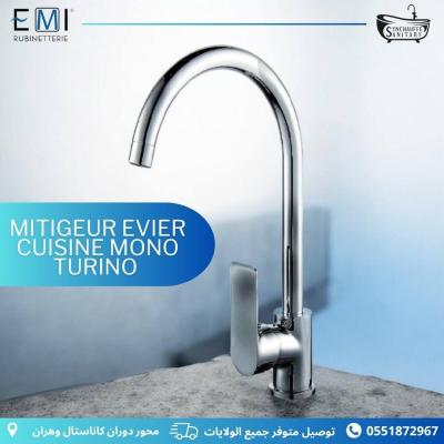 MITIGEUR EVIER CUISINE MONO TURINO