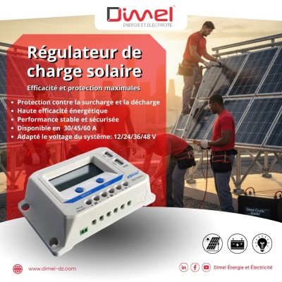 Régulateur de charge solaire PWM
