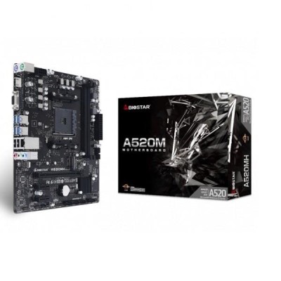 Biostar A520M AM4 AMD SATA 6Gb s Micro ATX AMD