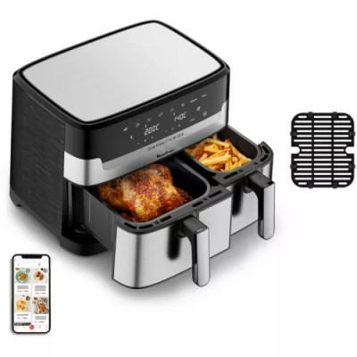 Friteuse MOULINEX FRITEUSE A AIR DUAL EASY FRY & GRILL  2 TIROIRS EZ905D20
