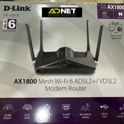 شبكة-و-اتصال-modem-routeur-d-link-ax1800-wifi6-وهران-الجزائر