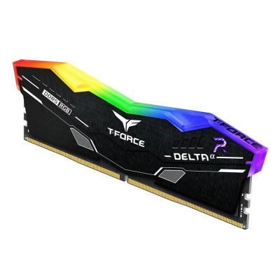RAM DDR5 TeamGroup T-Force Delta RGB 64GB (2 x 32GB) DDR5-6000 PC5-48000 CL38- Black