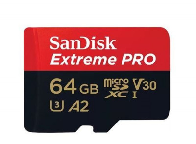 Carte mémoire SanDisk 128 Go / 64 Go Extreme PRO SDXC 200mb/s 90mb/s