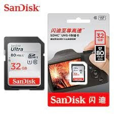 SanDisk Ultra SD 32 GB Carte Mémoire XC Jusqu'à 140 Mo/S
