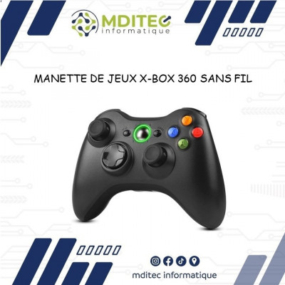 MANETTE XBOX 360 SANS FIL & AVEC FIL