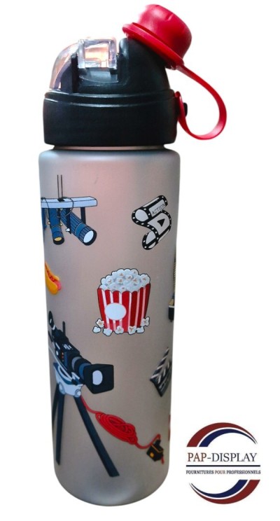Gourdes plastique pour écoliers, sportifs...