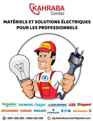 Matériels et solutions électriques pour les professionnels