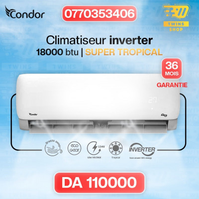 Condor Climatiseur 18000 BTU TROPICAL Alpha INVERTER