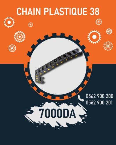 CHAINE PLASTIQUE 38 MM