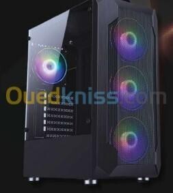 CONFIG AMD A520M DDR4 - RYZEN 5 4500 - 16G - 256GB - 400 W - SIROCCO ARGB 4 FANS - GEFORCE N210 