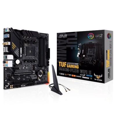 ASUS TUF GAMING B550M-PLUS WIFI II - MICRO ATX AM4 - 4XDDR4 - M.2 PCIE 4.0 - WI-FI 6 - BLUETOOTH 5.2
