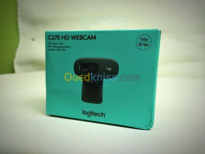 webcam-videoconference-logitech-hd-c270-720p-usb-20-3-megapixels-1280-x-720-pixels-kouba-alger-algerie