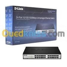 D-LINK DGS-1024D SWITCH 24 PORTS GIGABIT - BOÎTIER MÉTAL - PLUG AND PLAY - HAUTE PERFORMANCE RÉSEAU
