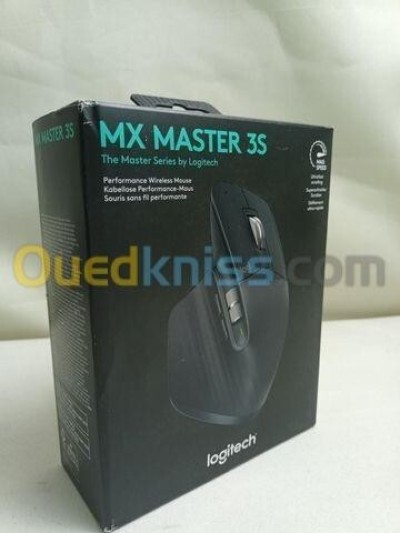 Logitech MX Master 3S - Souris sans fil - droitier - capteur optique 8000 dpi - 7 boutons