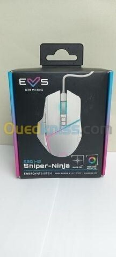 ESG M2 Sniper-Ninja Souris Gaming avec 8 boutons Led Rgb