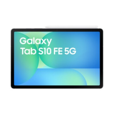 SAMSUNG GALAXY TAB S10 FE 5G - 8GO - 128 GO - 10,9″ LCD -13 MPXL + S PEN - WI-FI 6E - BLUETOOTH 5.3 - 8000 MAH