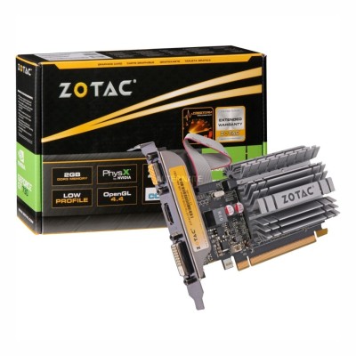 ZOTAC GEFORCE GT 730 ZONE EDITION - 4GB DDR3 -PCI EXPRESS - 1600 MHZ - OPENGL - HDMI/DVI/VGA -BLACK