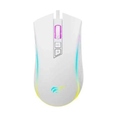 HAVIT GAMENOTE MS1034 - SOURIS GAMING FILAIRE RGB - 6 BOUTONS PROGRAMMABLES - 7200 DPI - ERGO - NOIR