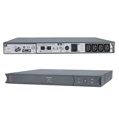 APC SMART-UPS 450VA - ONDULEUR RACKABLE - 280 WATTS - LINE INTERACTIVE - SC450RMI1U - RJ-45 -RACK 1U