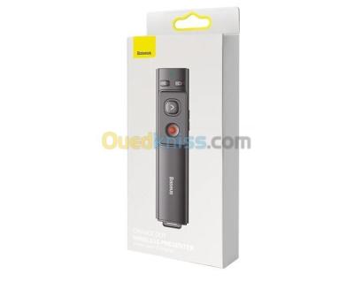 Baseus Orange Dot avec câble de type C  Laser rouge de présentateur sans fil 