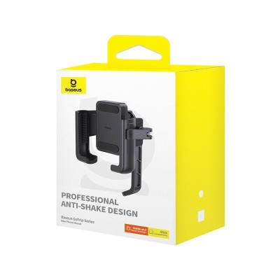 BASEUS GOTRIP SERIES - SUPPORT VOITURE - PROFESSIONNEL - ANTI SHAKEN - FLEXIBLE - SOLIDE - NOIR