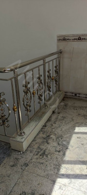 rampe d' escalier en inox 