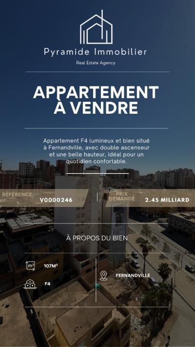 Sell Apartment F4 Oran Bir el djir