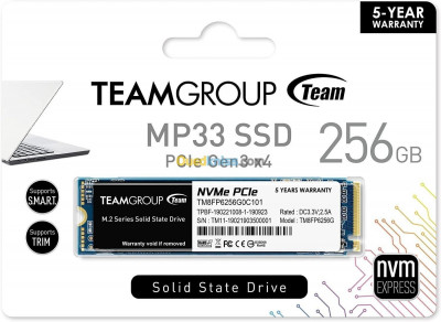 DISQUE SSD TEAMGROUP MP33 M.2 PCIe SSD NVMe 256GB