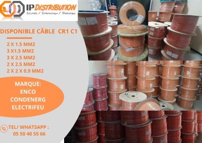 Cable Résistant au Feu CR1 C1 et C2