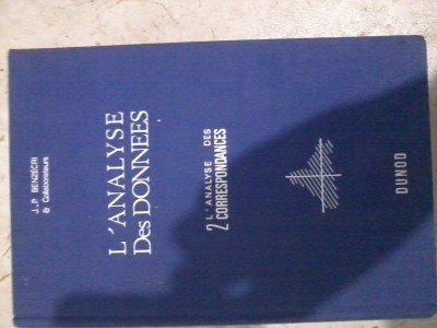  L’ANALYSE DES DONNEES EN 2 TOMES PAR BENZECRI ET COL