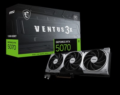 MSI GeForce RTX 5070 12G VENTUS 3X OC