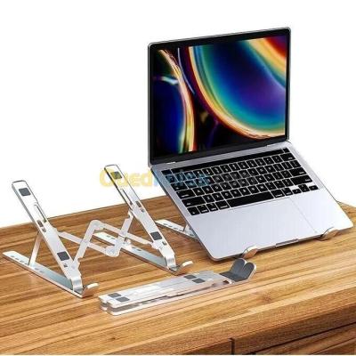 Support Laptop, Tablette Réglable Pliable Aluminium