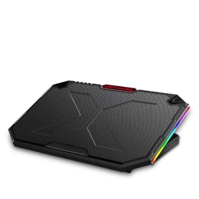Refroidisseur laptop Gaming YL-018  [5 ventilo/vitesse reglable/ RGB/ 2USB]