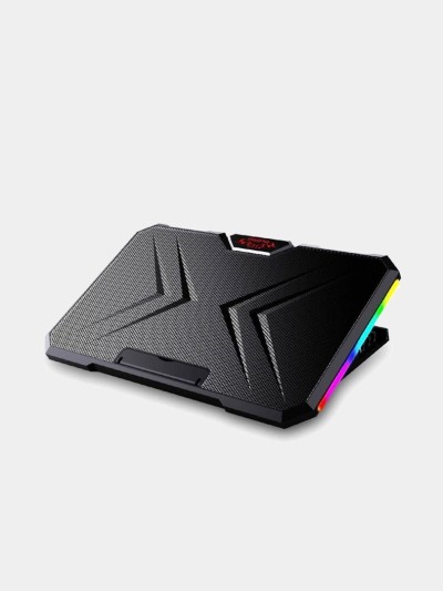 Refroidisseur laptop Gaming YL-019  [2 ventilo/vitesse reglable/ RGB/ 2USB]
