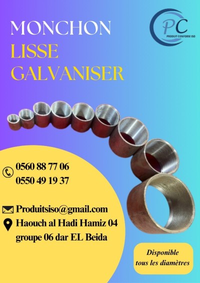 MONCHON LISSE GALVANISER 