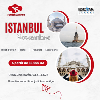 voyage-organise-istanbul-kouba-alger-algerie