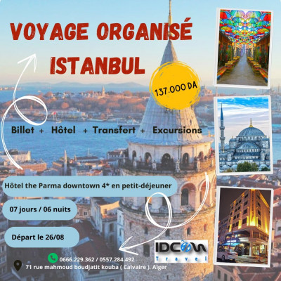 voyage-organise-istanbul-kouba-alger-algerie