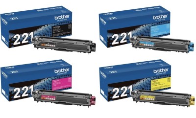PACK DE TONER BROTHER TN221-241-251 FOR HL-3140 NOIR + 03 COULEUR COMPATIBLE 