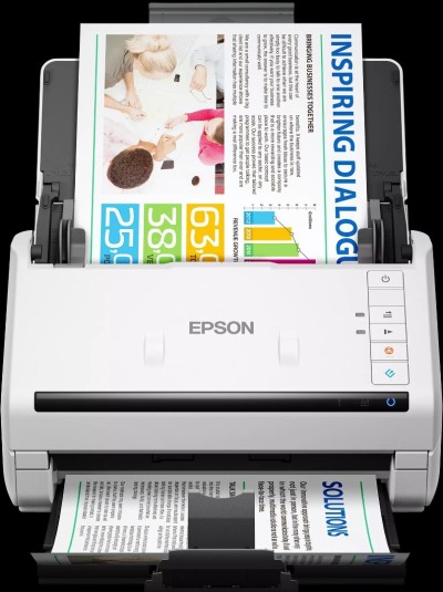 SCANNER EPSON WORKFORCE DS-530II WITH RECTO-VERSO A4 600 X600DPI A 35PPM MONO COULEUR 5500PJ USB 3.0