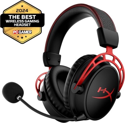 HYPERX CLOUD ALPHA WIRELESS WITH 300 HOURS DTS X WITH DUAL CHAMBRE