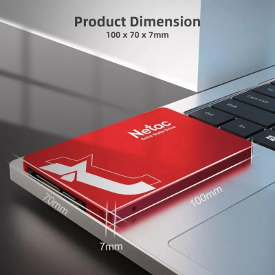 NETAC 3D NANO SSD 2TO SATA 6 6GB/S